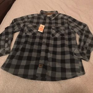 Black and Grey Flannel